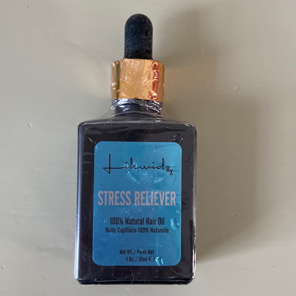 NWT Likwid RX Stress Reliever Natural Hair Oil